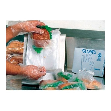 Lk Packaging Flip Top Deli Bags, 10-1/2"W x 8-1/2"L, .5 Mil, Clear, 2000/Pack DP10585